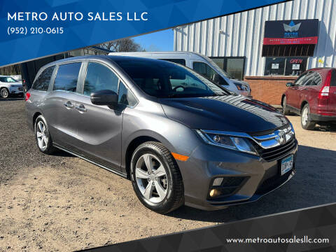 2018 Honda Odyssey for sale at METRO AUTO SALES LLC in Lino Lakes MN