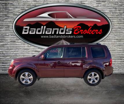 2012 Honda Pilot for sale at Badlands Brokers in Rapid City SD