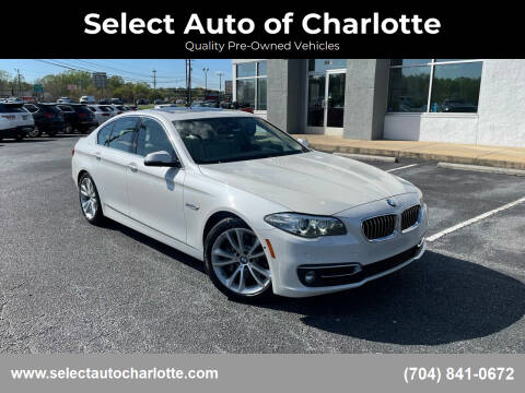 2016 BMW 5 Series for sale at Select Auto of Charlotte in Matthews NC