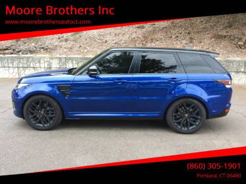 2017 Land Rover Range Rover Sport for sale at Moore Brothers Inc in Portland CT