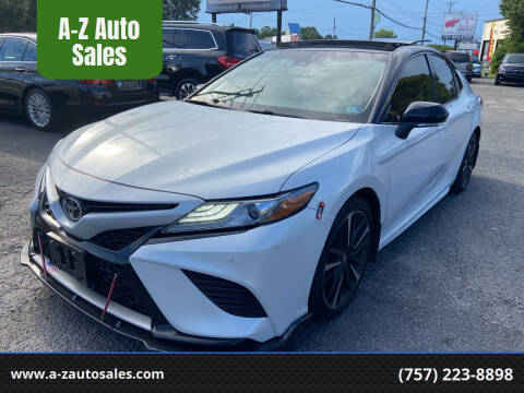2018 Toyota Camry for sale at A-Z Auto Sales in Newport News VA