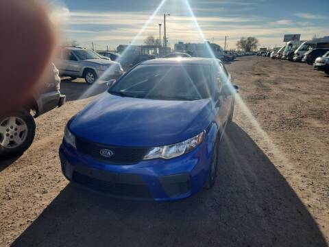 2010 Kia Forte Koup for sale at PYRAMID MOTORS - Fountain Lot in Fountain CO
