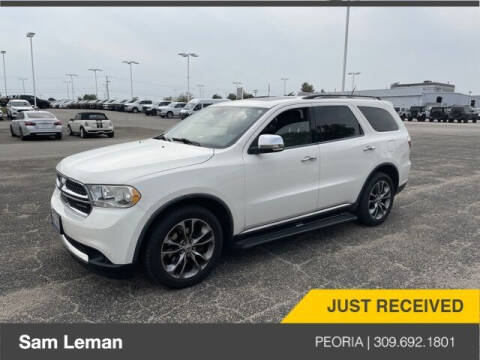 2011 Dodge Durango for sale at Sam Leman Chrysler Jeep Dodge of Peoria in Peoria IL