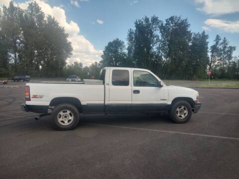 2000 Chevrolet Silverado 1500 for sale at M AND S CAR SALES LLC in Independence OR