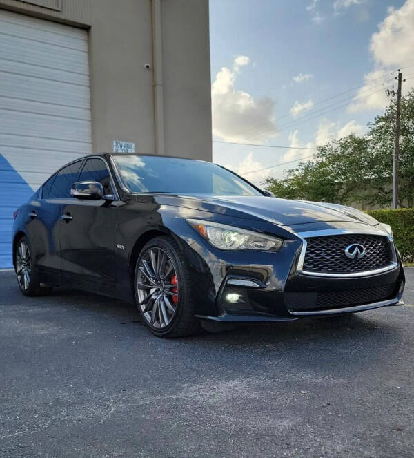 2018 Infiniti Q50 for sale at MIAMI AUTOWISE, LLC. in Miami FL