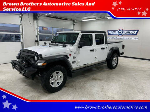 2020 Jeep Gladiator for sale at Brown Brothers Automotive Sales And Service LLC in Hudson Falls NY