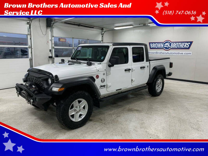 2020 Jeep Gladiator for sale at Brown Brothers Automotive Sales And Service LLC in Hudson Falls NY