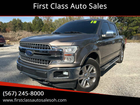 2018 Ford F-150 for sale at First Class Auto Sales MI in Erie MI