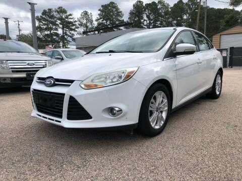 2012 Ford Focus for sale at All Star Auto Sales of Raleigh Inc. in Raleigh NC