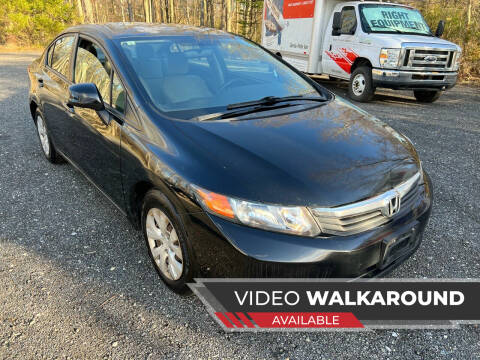 2012 Honda Civic for sale at High Rated Auto Company in Abingdon MD