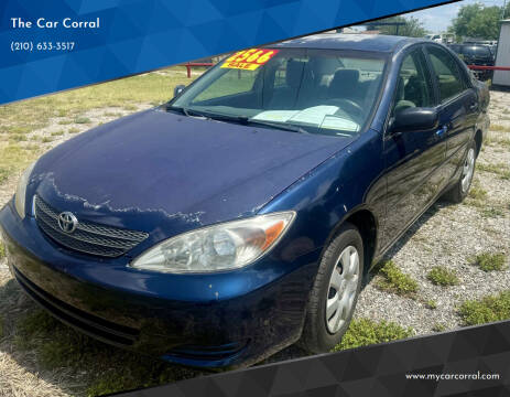 2003 Toyota Camry for sale at The Car Corral in San Antonio TX