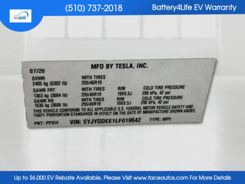 2020 Tesla Model Y Long Range