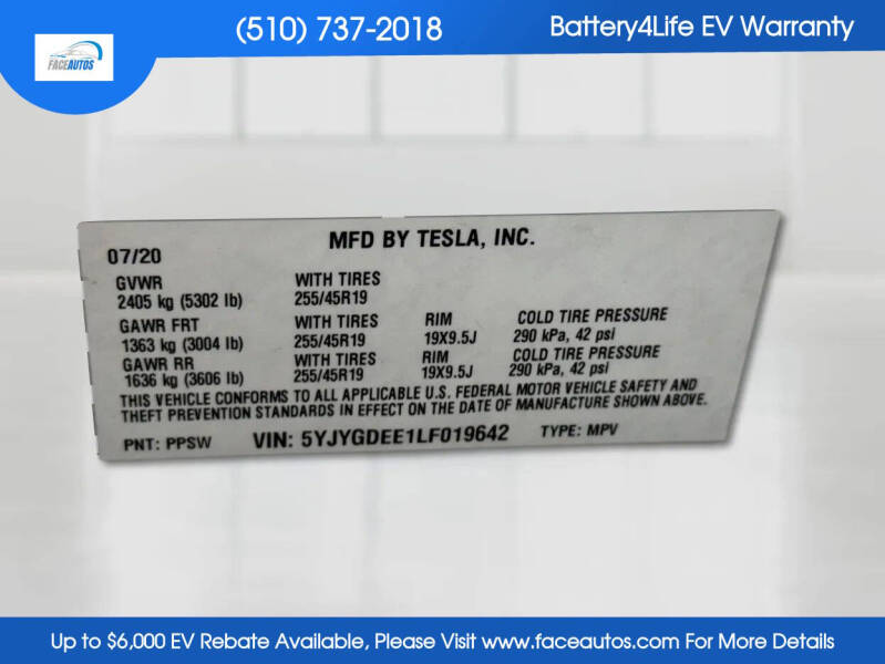 2020 Tesla Model Y Long Range