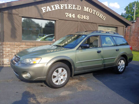 2005 Subaru Outback for sale at Fairfield Motors in Fort Wayne IN
