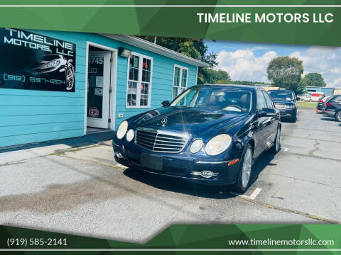 2008 Mercedes-Benz E-Class for sale at Timeline Motors LLC in Clayton NC