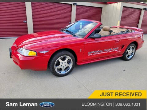 1994 Ford Mustang SVT Cobra for sale at Sam Leman Ford in Bloomington IL