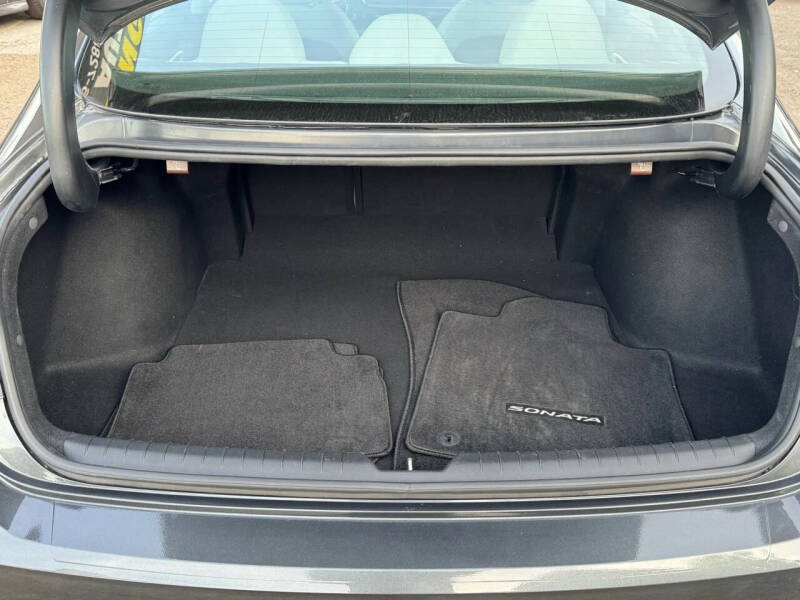 2021 Hyundai Sonata Hybrid Blue