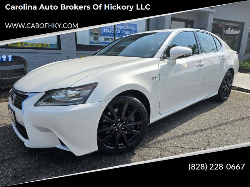 2013 Lexus GS 350 for sale at Carolina Auto Brokers of Hickory LLC in Hickory NC