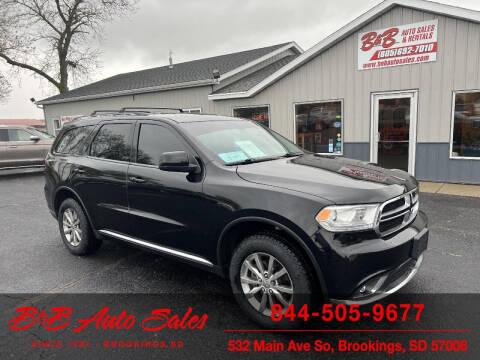 2017 Dodge Durango for sale at B & B Auto Sales in Brookings SD