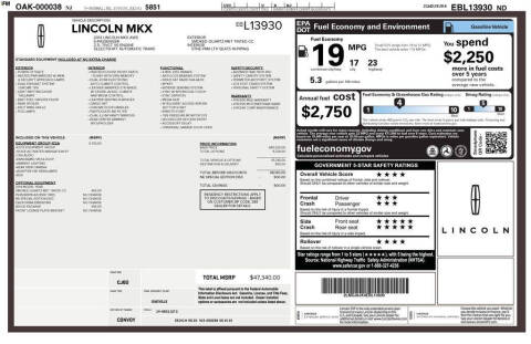 2014 Lincoln MKX