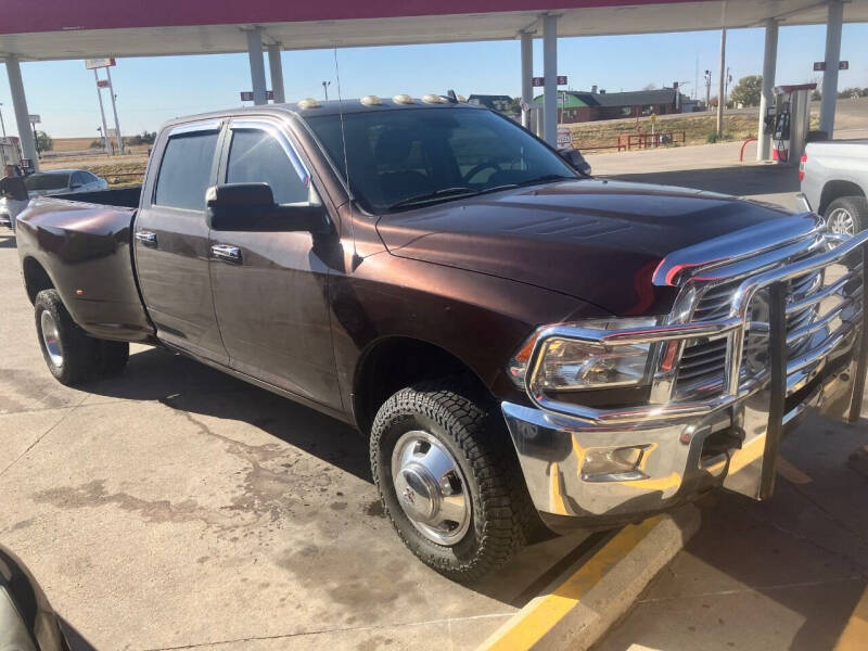 Used 2015 RAM Ram 3500 Pickup SLT with VIN 3C63RRHJ3FG604836 for sale in Oakley, KS