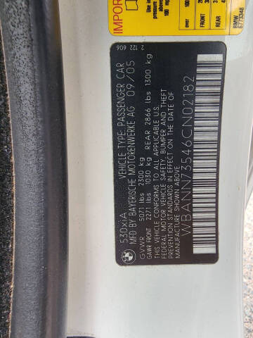 2006 BMW 5 Series 530xi