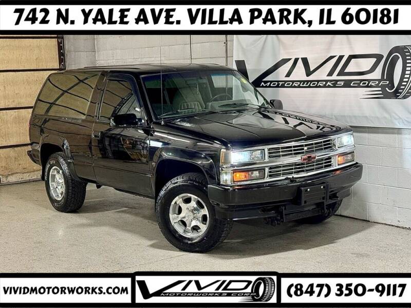 1994 Chevrolet Blazer for sale at VIVID MOTORWORKS, CORP. in Villa Park IL