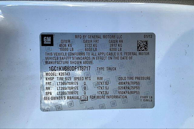 2013 Chevrolet Silverado 2500HD