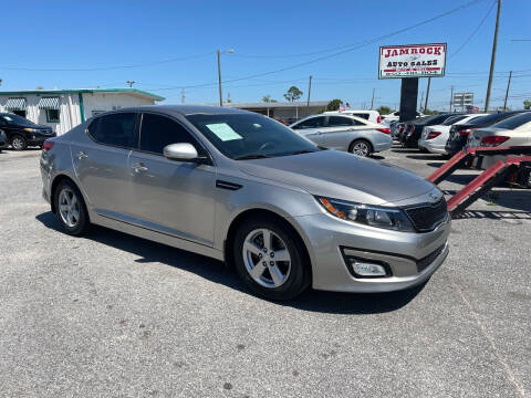 2015 Kia Optima for sale at Jamrock Auto Sales of Panama City in Panama City FL