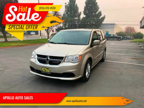 2013 Dodge Grand Caravan for sale at APOLLO AUTO SALES in Sacramento CA