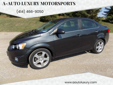2014 Chevrolet Sonic for sale at A-Auto Luxury Motorsports in Milwaukee WI