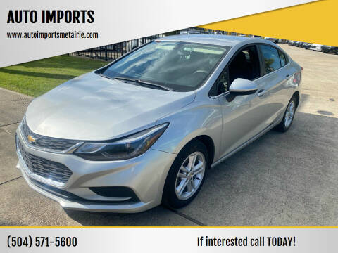 2018 Chevrolet Cruze for sale at AUTO IMPORTS in Metairie LA