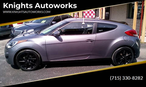 2016 Hyundai Veloster for sale at Knights Autoworks in Marinette WI
