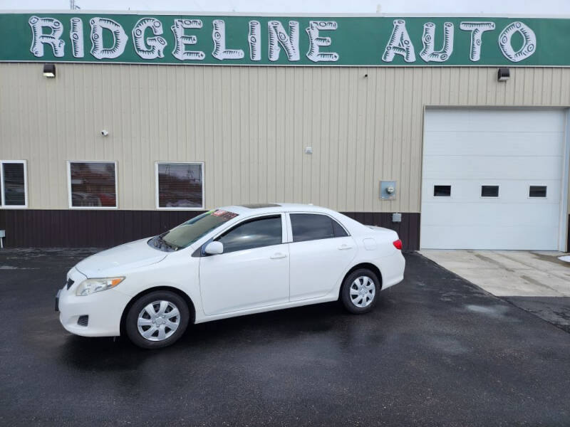 2010 Toyota Corolla for sale at RIDGELINE AUTO in Chubbuck ID