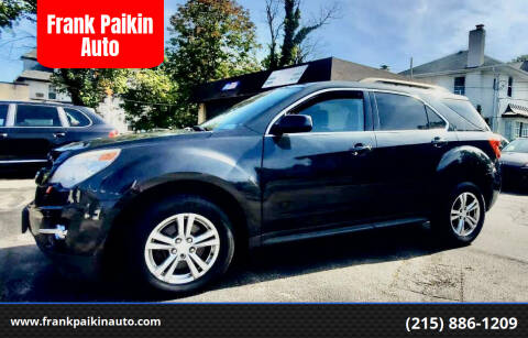 2013 Chevrolet Equinox for sale at Frank Paikin Auto in Glenside PA