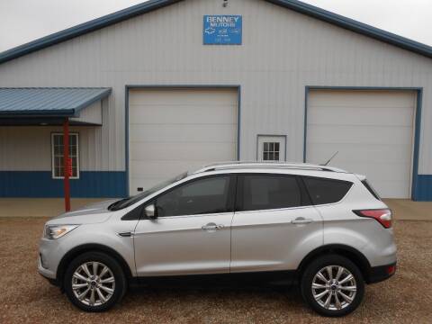 2017 Ford Escape for sale at Benney Motors in Parker SD