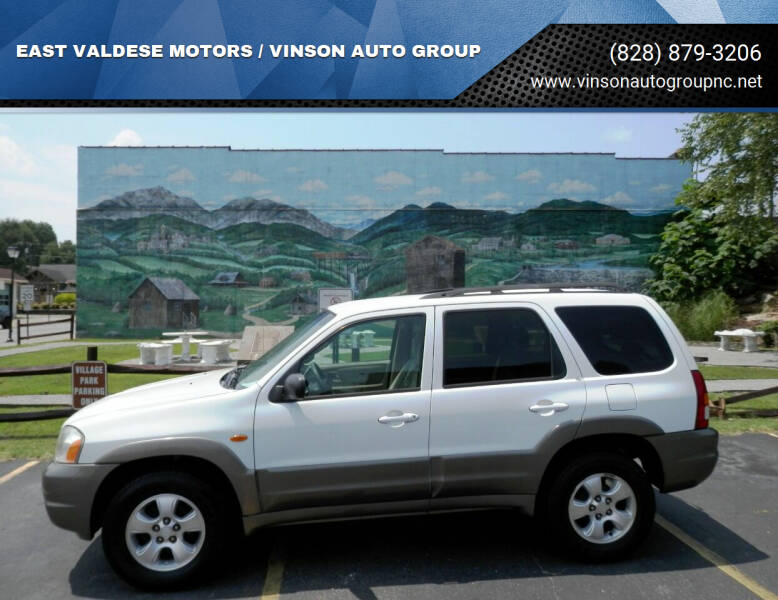 2002 Mazda Tribute for sale at EAST VALDESE MOTORS / VINSON AUTO GROUP in Valdese NC