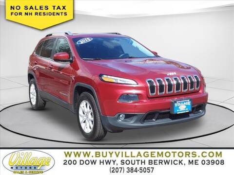 2015 Jeep Cherokee for sale at VILLAGE MOTORS in South Berwick ME