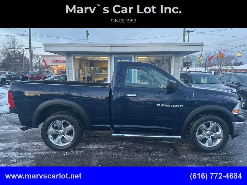 2012 RAM 1500 for sale at Marv`s Car Lot Inc. in Zeeland MI