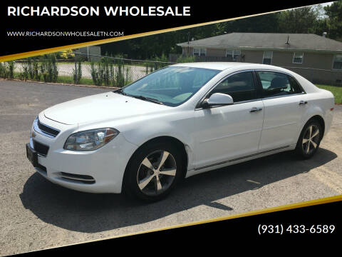 2012 Chevrolet Malibu for sale at RICHARDSON WHOLESALE in Fayetteville TN