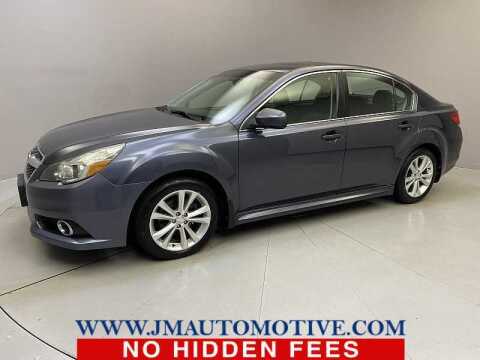 2014 Subaru Legacy for sale at J & M Automotive in Naugatuck CT