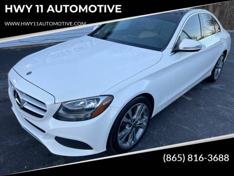 2018 Mercedes-Benz C-Class for sale at HWY 11 AUTOMOTIVE in Lenoir City TN