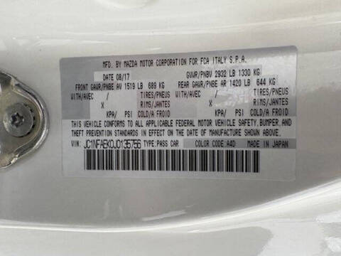 2018 FIAT 124 Spider Classica