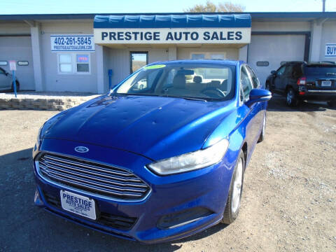 2013 Ford Fusion for sale at Prestige Auto Sales in Lincoln NE