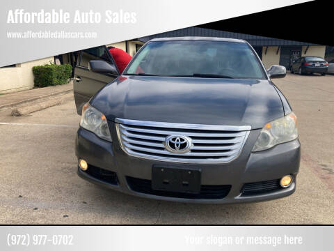 2010 Toyota Avalon for sale at Affordable Auto Sales in Dallas TX