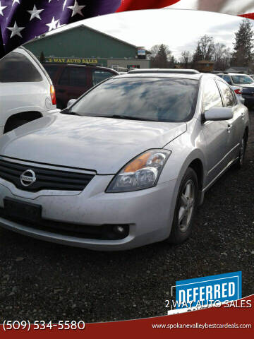 2008 Nissan Altima for sale at 2 Way Auto Sales in Spokane WA