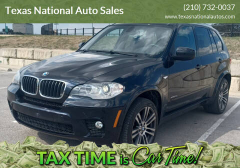 2013 BMW X5 for sale at Texas National Auto Sales in San Antonio TX