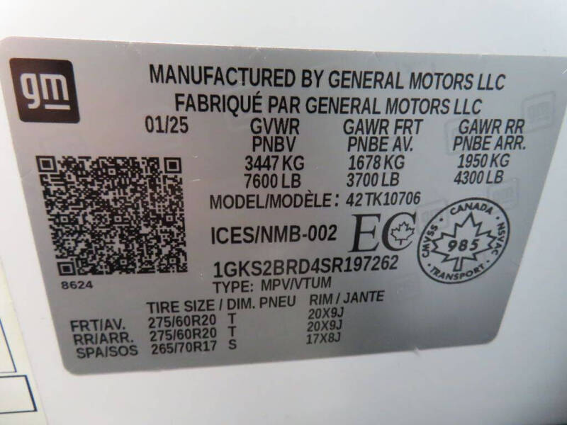 2025 GMC Yukon Elevation