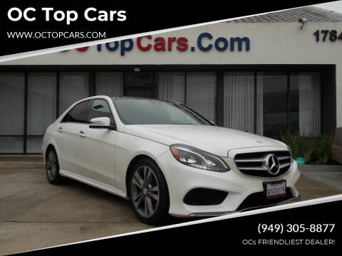 2015 Mercedes-Benz E-Class for sale at OC Top Cars in Irvine CA
