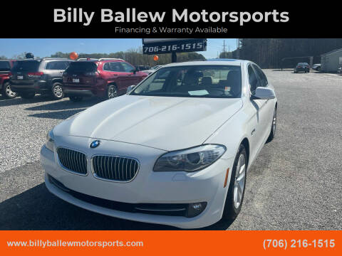 2011 BMW 5 Series for sale at Billy Ballew Motorsports in Dawsonville GA